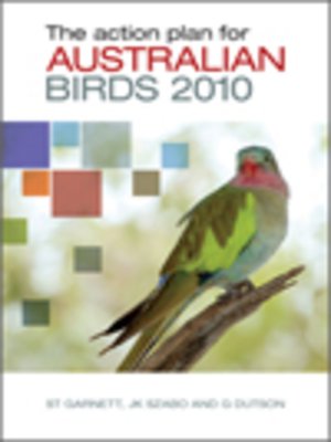 cover image of The Action Plan for Australian Birds 2010